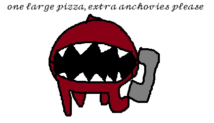 Eyeless Dog orders a pizza #lethalcompany #lethalcompanyfanart #lethal_company #lethal_company_fanart #eyelessdog #eyeless_dog #blinddog #blind_dog #eyelessdogfanart #blinddogfanart #pizza #yum #masterpiece #unique #leo_caecus #leocaecus #leo_caecus_fanart #leocaecusfanart #smile