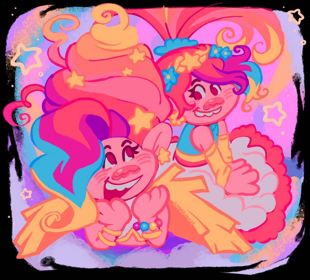 POP SISTERS ✨💫 #trollsfanart