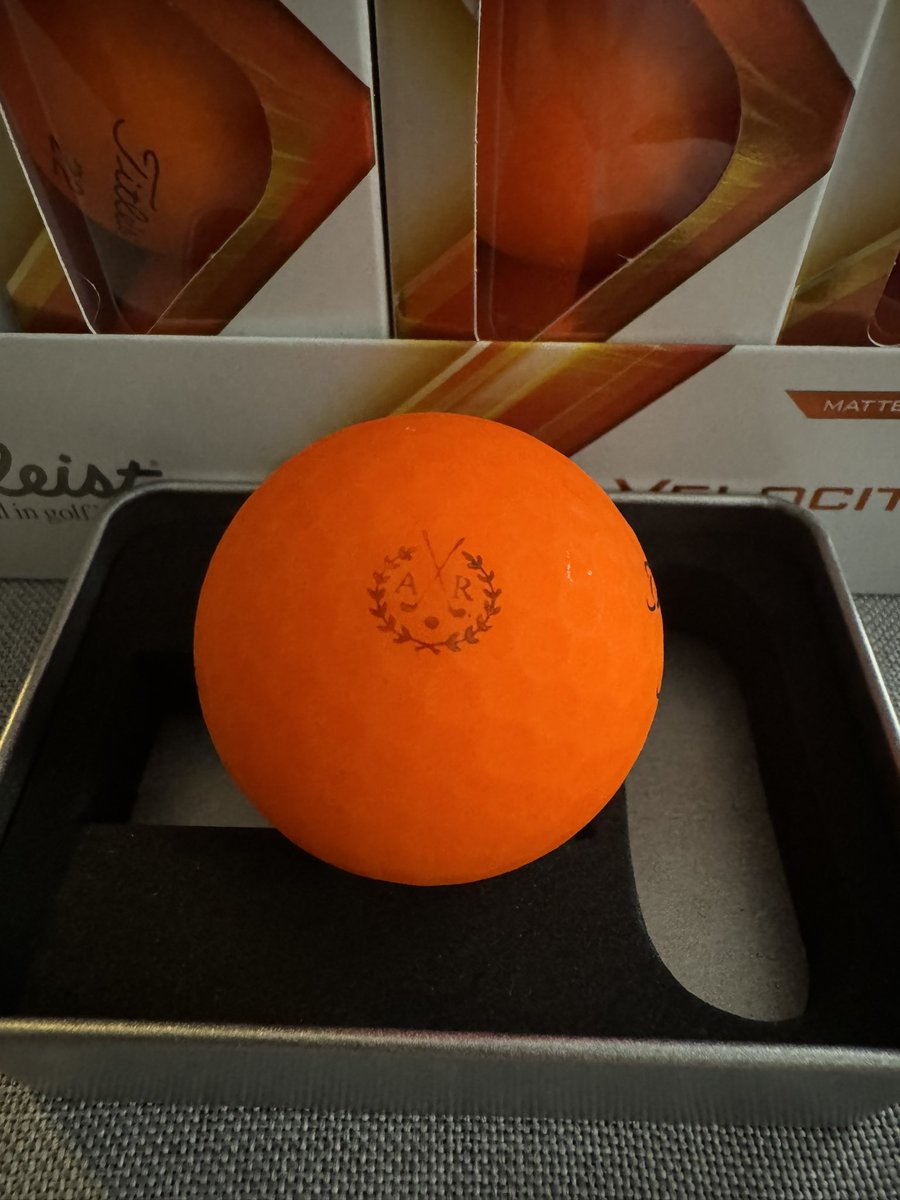 RumbleRay43's tweet photo. Getting them stamped and ready for golf weather!

 #golf #golfing #golfer #beginnergolf #titlest #velocity #weatvirginiagolf https://t.co/0Y39a2ASRg
