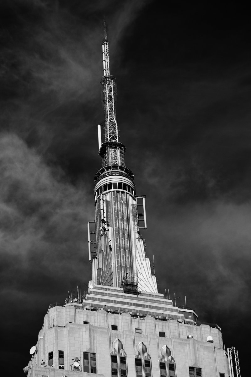 Back on Earth, top of ESB following Ansel Adams Zone System.