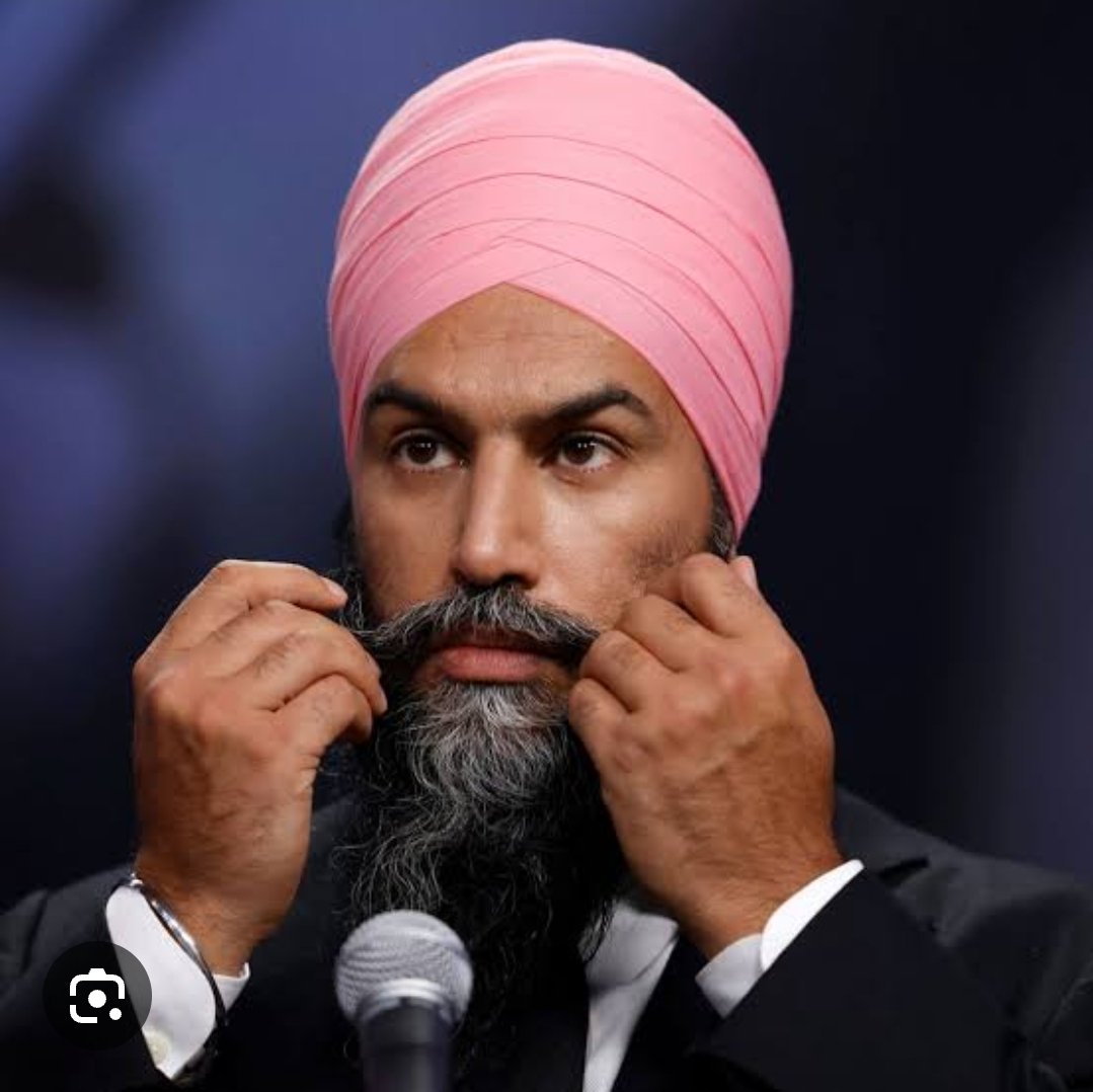 therealmrbench's tweet photo. Jagmeet Singh.   You are viewed as the pole that holds up the Liberal Party. 
You are not helping Canadians.   You are a toy that Trudeau uses to continue his corruption as Prime Minister of Canada.
When will you realize that?

The NDP should be held to whatever crimes Trudeau is charged with.
