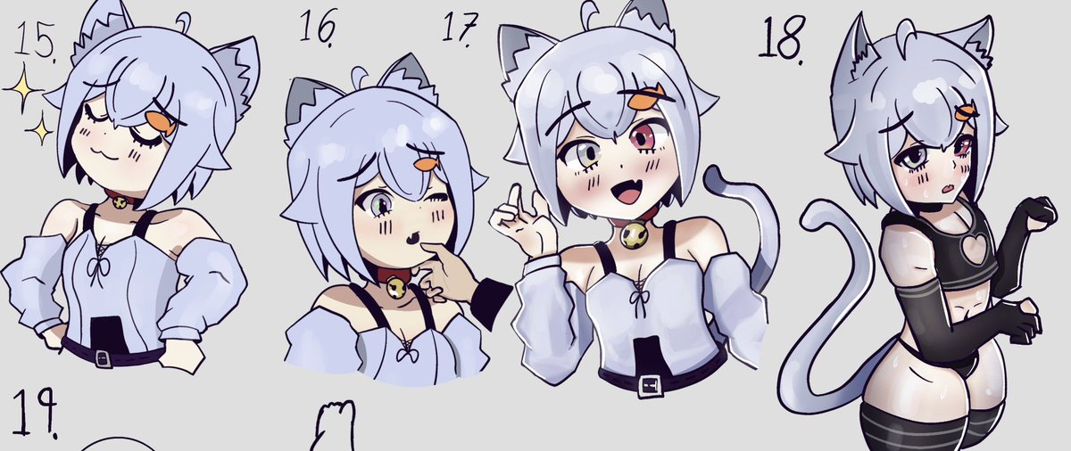 More Frenn doodlesss! Its so hard drawing 7 things on one canvas lol
#oc #ocart