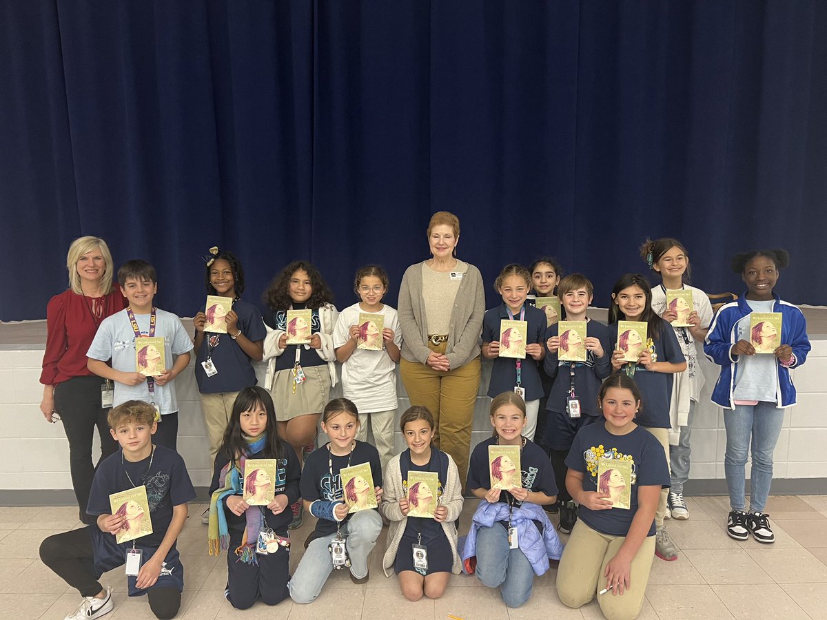 ESE had a fantastic February! We were visited by Author Kimberly Willis Holt who wrote “My Louisiana Sky!”
