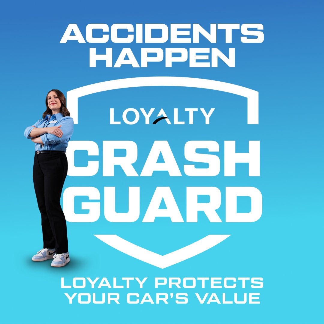 Insurance covers your repairs after an accident, but Loyalty Crash Guard covers your car's future trade-in value – up to $10,000! That's 𝗕𝗜𝗚 protection. Learn more: brnw.ch/21wHsAc