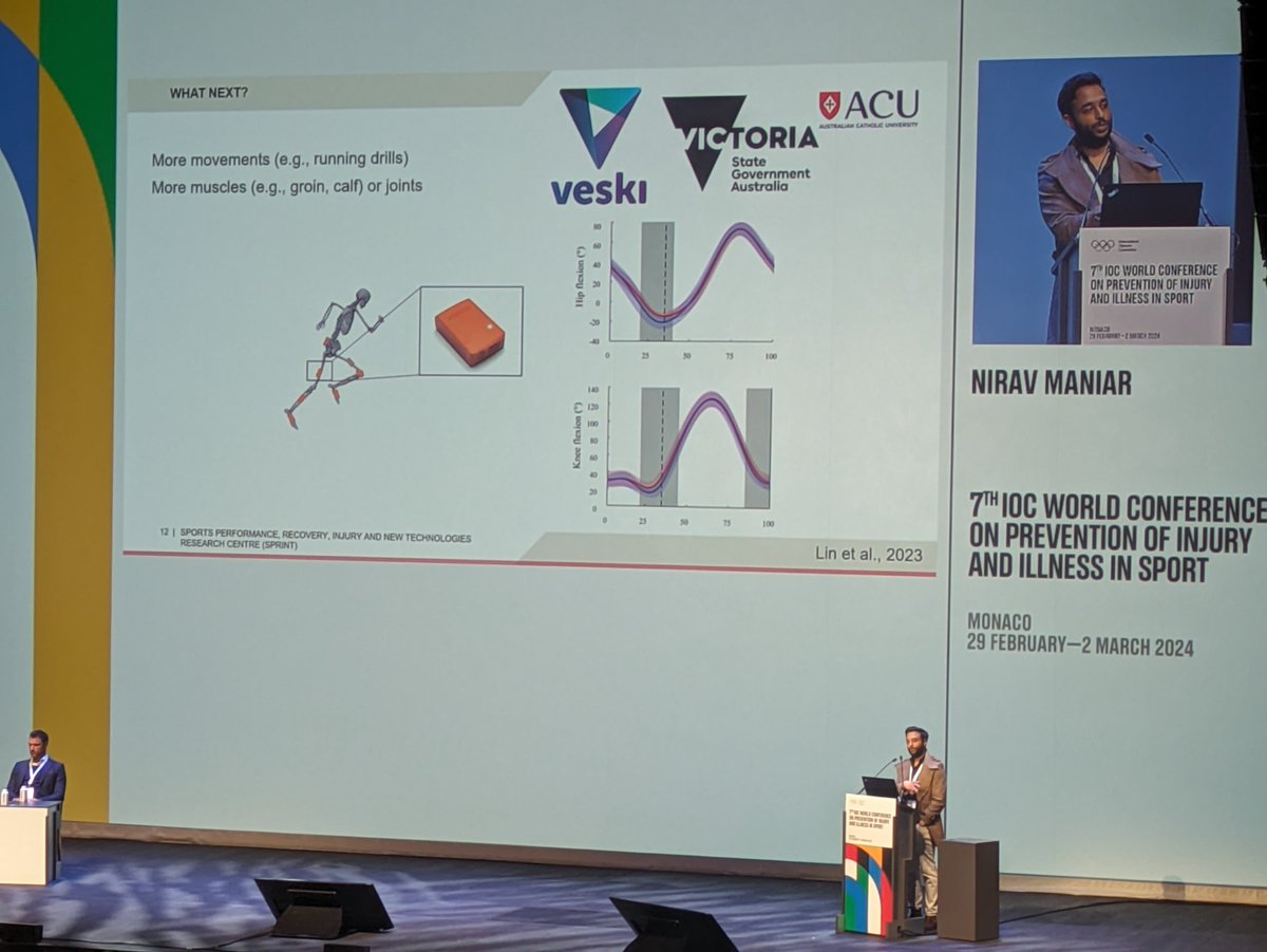 SPRINT Research Centre (@sprint_acu) on Twitter photo <a href="/IOCprevConf/">IOC WORLD CONFERENCE</a> is underway! <a href="/niravmaniar91/">Nirav Maniar</a> presents findings from a recent project which aimed to validate wearable IMU sensors against gold-standard optical motion capture.
The project was supported by a @studymelbourne research partnership grant.
<a href="/veskiorg/">veski</a> <a href="/VicGovAu/">Victorian Government</a> <a href="/IOCprevConf/">IOC WORLD CONFERENCE</a> is underway! <a href="/niravmaniar91/">Nirav Maniar</a> presents findings from a recent project which aimed to validate wearable IMU sensors against gold-standard optical motion capture.
The project was supported by a @studymelbourne research partnership grant.
<a href="/veskiorg/">veski</a> <a href="/VicGovAu/">Victorian Government</a>