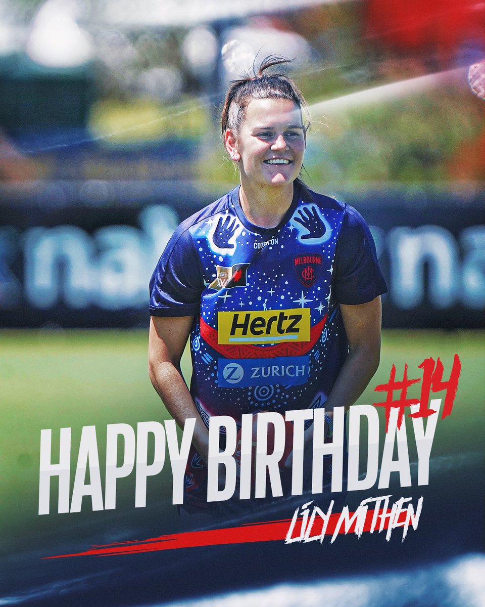 Our No.14 is 26 today! Happy birthday, @lily_mithen 🎉 #DemonSpirit