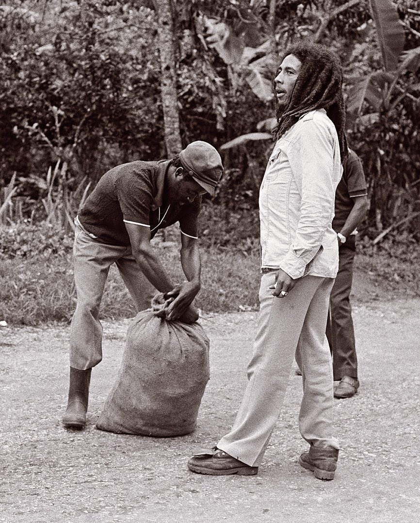 bobmarley's tweet photo. “Yes, me is a planter by heart! Me grow up in it, y’know? That’s the first thing me ever do—farming. Me grow up inna it, and is it me really love. “. #bobmarley #StAnn #Jamaica 🇯🇲
📷 @nevillegarrick
©️ Fifty-Six Hope Road Music Ltd. https://t.co/ImjLf8qTBI