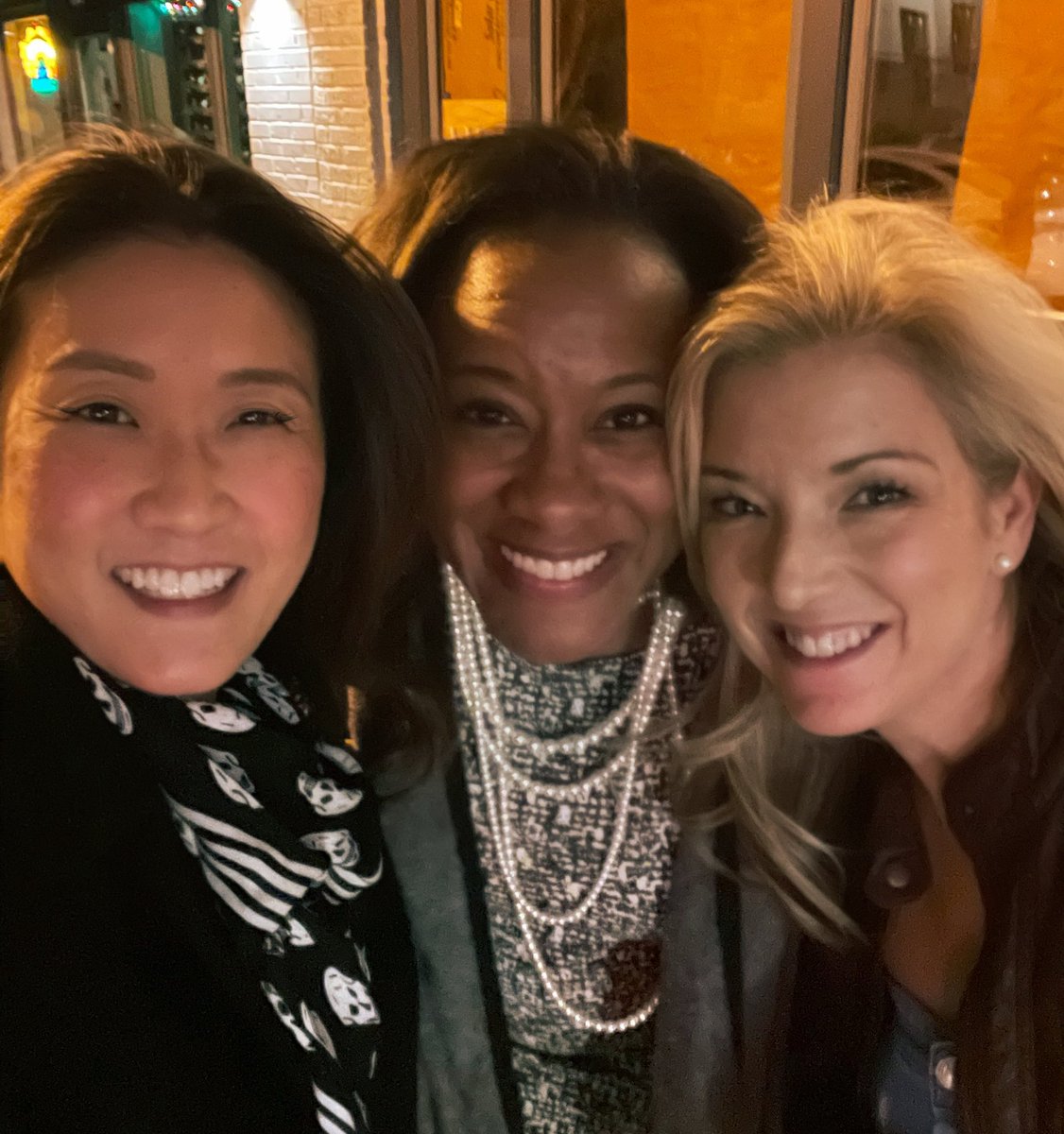 It’s always fun to hang out with smart badass lawyers who just happen to be incredible women. @KatiePhang @SherryBostonDA