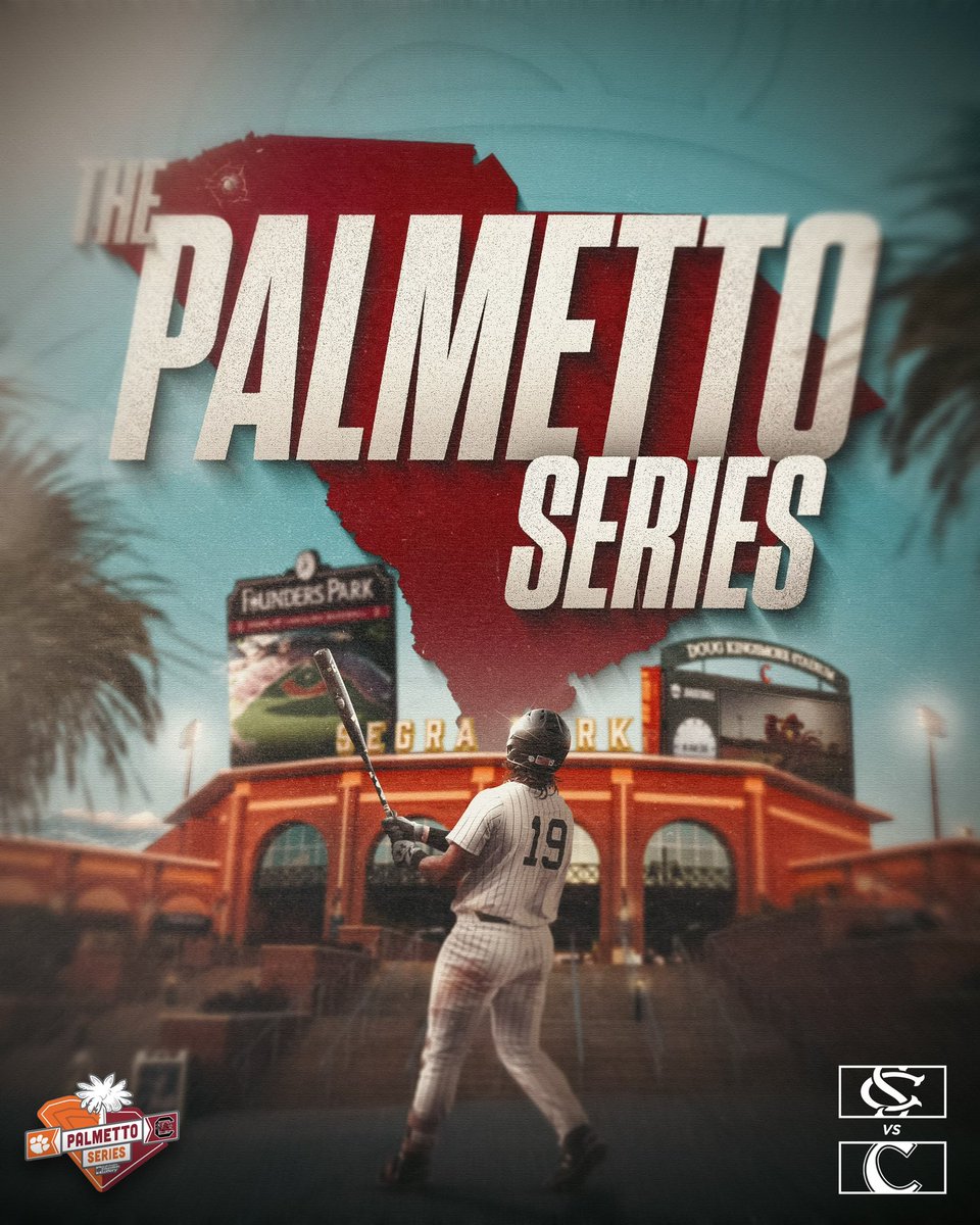 GamecockBSB's tweet photo. Three games
Three parks
The best rivalry in college baseball

#Gamecocks | #ForeverToThee https://t.co/9J8rWQY2LC