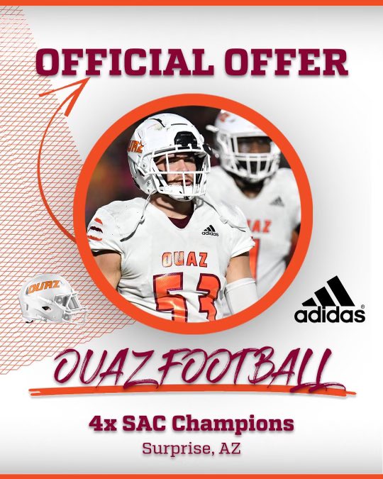 After a great conversation with @_CoachSimmons First I would like to thank my lord and savior I am blessed to say I have received my 1st offer from Ottawa University Arizona @OUAZFootball @ELAC_Football @CoachDixon55 @BG_ELAC