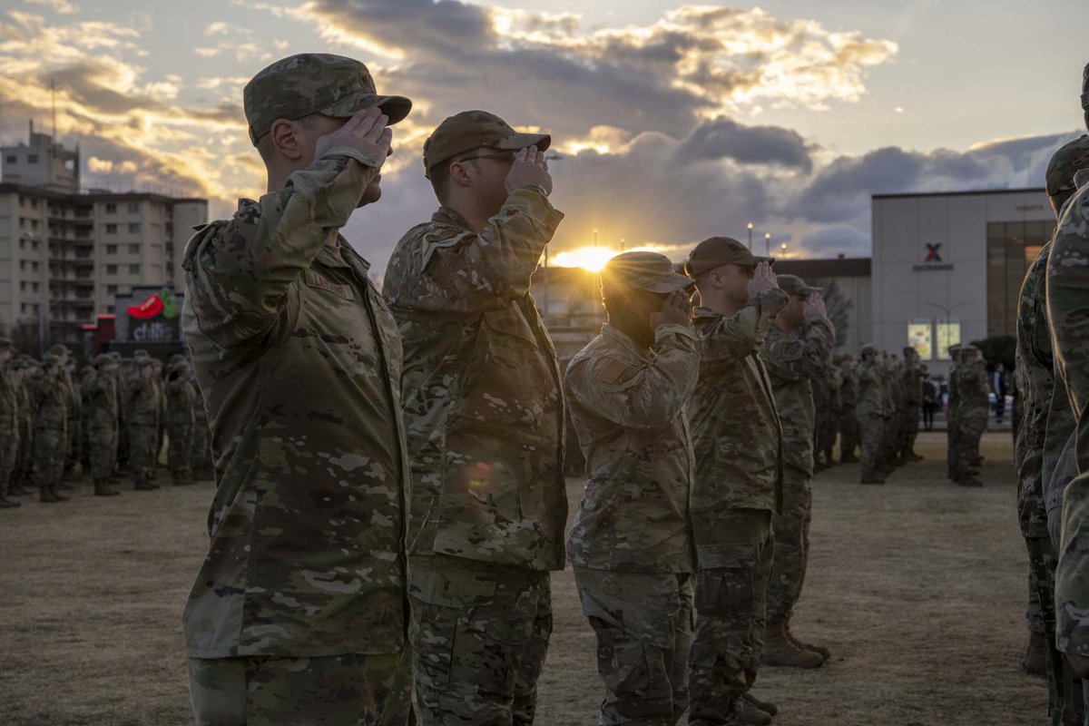 Airmen across Yokota Air Base honored the fallen aircrew of Gundam 22 with a memorial service and a retreat ceremony. Observances like these are embedded in military culture to commemorate those who have made the ultimate sacrifice in defense of the United States and its allies.