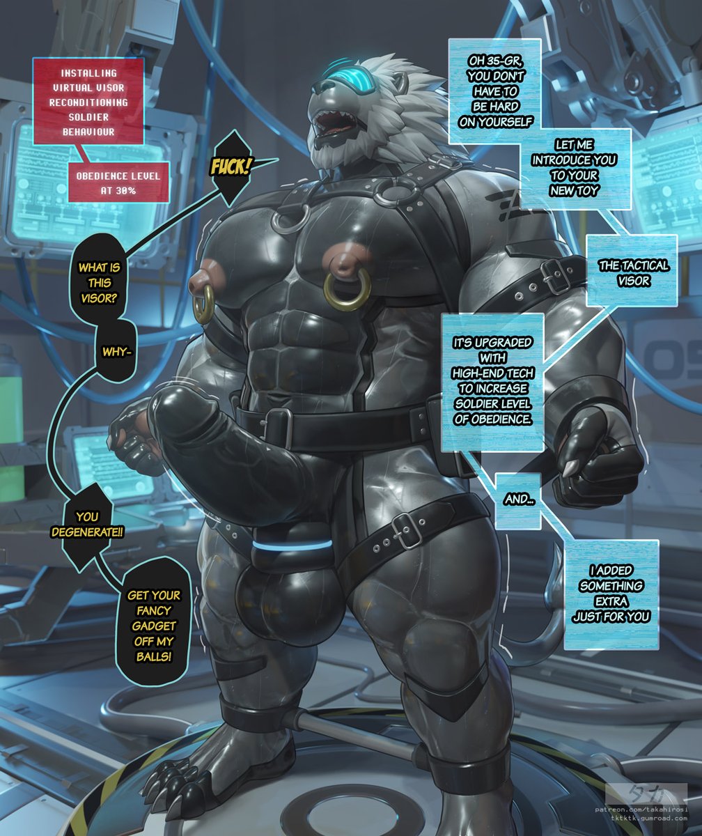 /december patreon post

Esgar
/biosuit military drone 

12 HD image versions, 8 comic page, +PSD of this past reward is only available on my gumroad store, link on bio