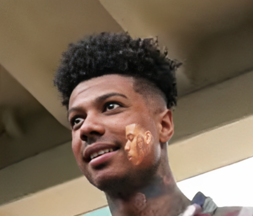 toonytoons's tweet photo. @DailyLoud blueface got a face tattoo of NLE Choppa with a face tattoo of Crisean Rock https://t.co/92NihNeVYU