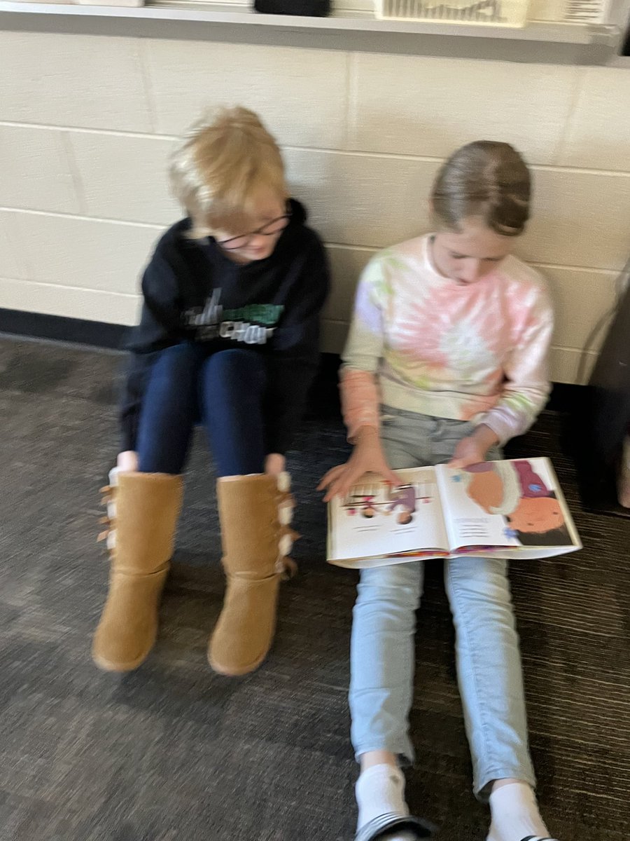 MissPattison5's tweet photo. Today we practiced our reading fluency with partner reading and found joy and some laughter in some fantastic picture books. https://t.co/FwiwVVcWhD