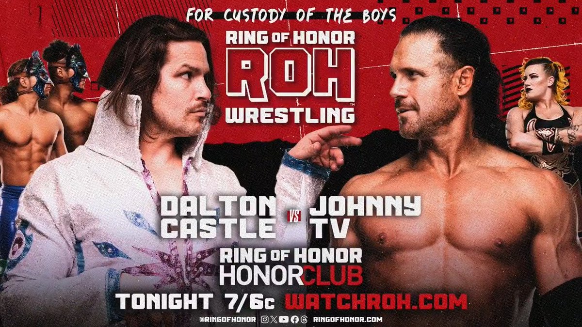 Custody is on the line again. 

#WatchROH #ROHTV #HonorClubTV #ROH #HonorClub