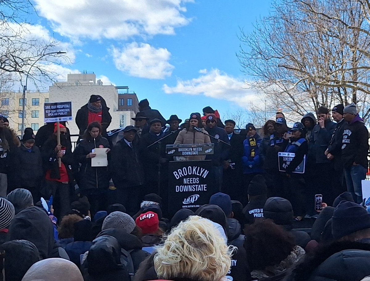 Big day in the struggle for SUNY Downstate #BrooklynNeedsDownstate