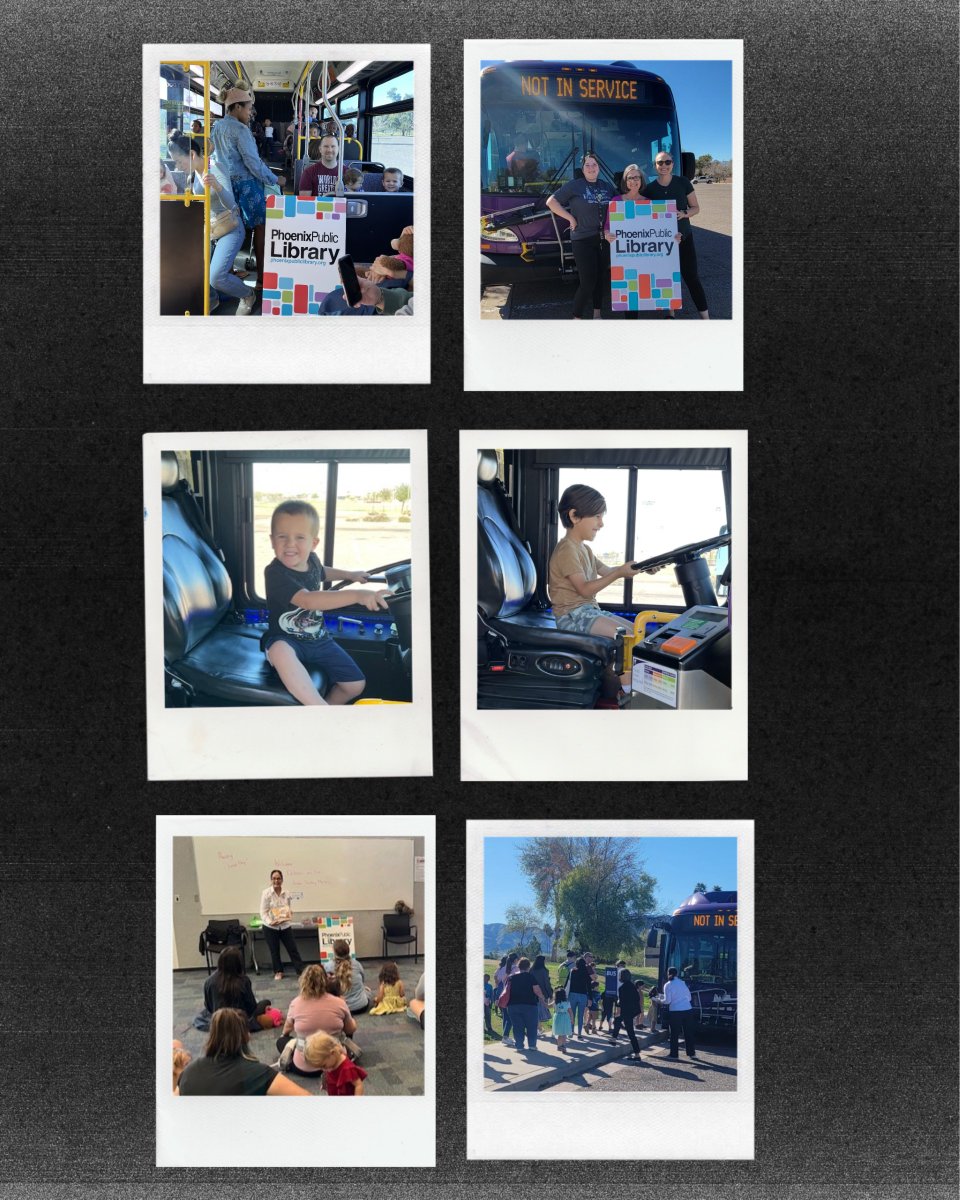 PhxLibrary's tweet photo. Cesar Chavez Library hosted a special Valley Metro City Bus Family Storytime for a special Leap Day celebration! Check out the fun! #LeapDay #CesarChavezLibrary #PhoenixPublicLibrary #Phoenix #PHX https://t.co/WfeMjx7VV5
