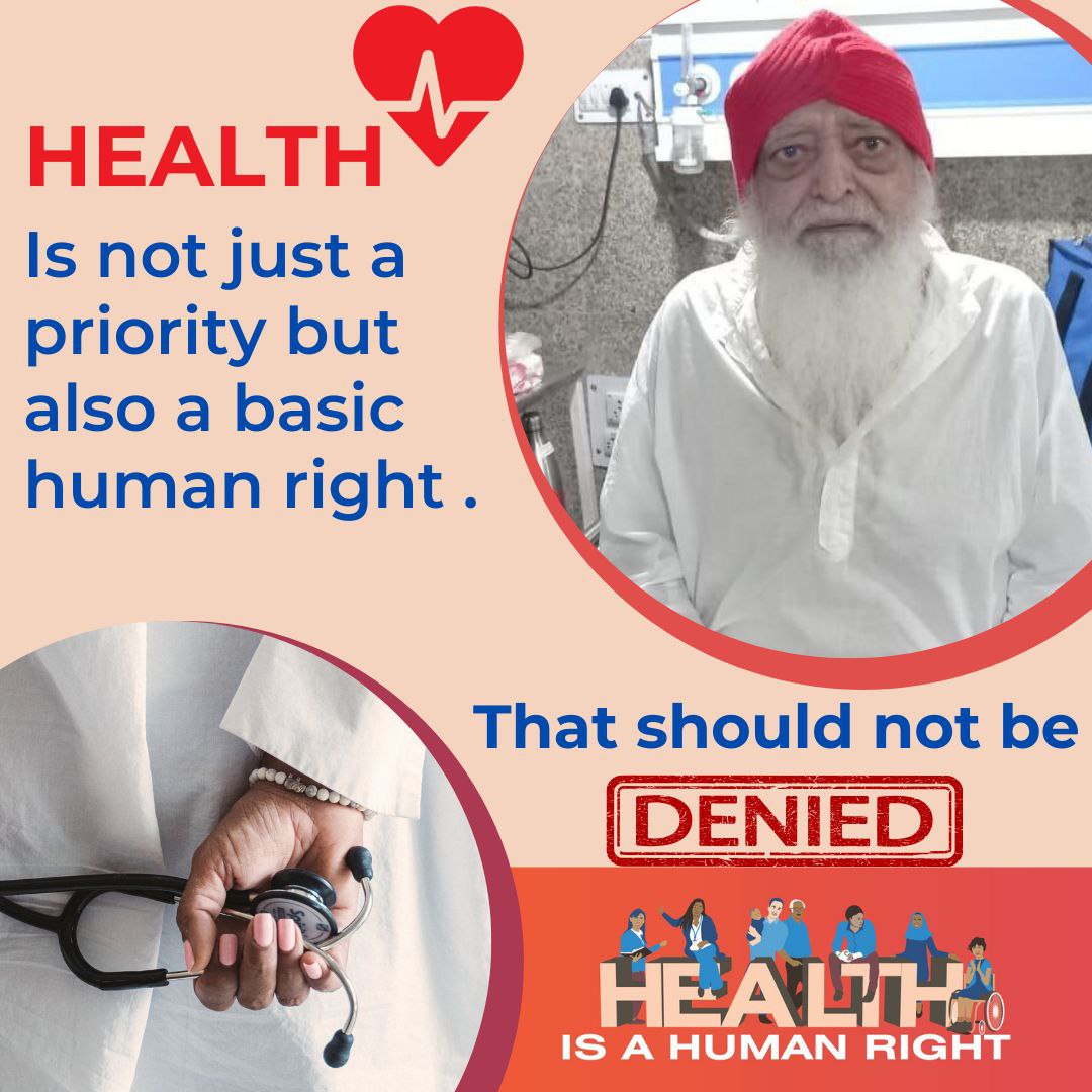 People around the World are coming forward &amp; demanding Right To Treatment for Sant Shri Asharamji Bapu .In the world's largest democracy, availing Basic Human Right has become mission impossible now. Enough is Enough, court must listen to Voice of Nation -#संत_को_चिकित्सा_मिले .