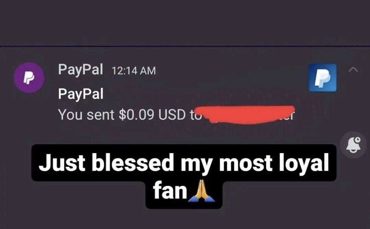 Proto_Con's tweet image. comment ur PayPal and I shall bless you too