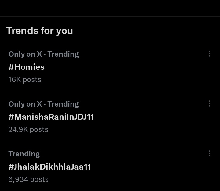 Sherni91's tweet photo. Trend List ⭐🏆🥹💙
Sooo happy for her 🥺🦋 #ManishaRani #ManishaRaniInJDJ11 #Homies https://t.co/UCgWJDTMWR