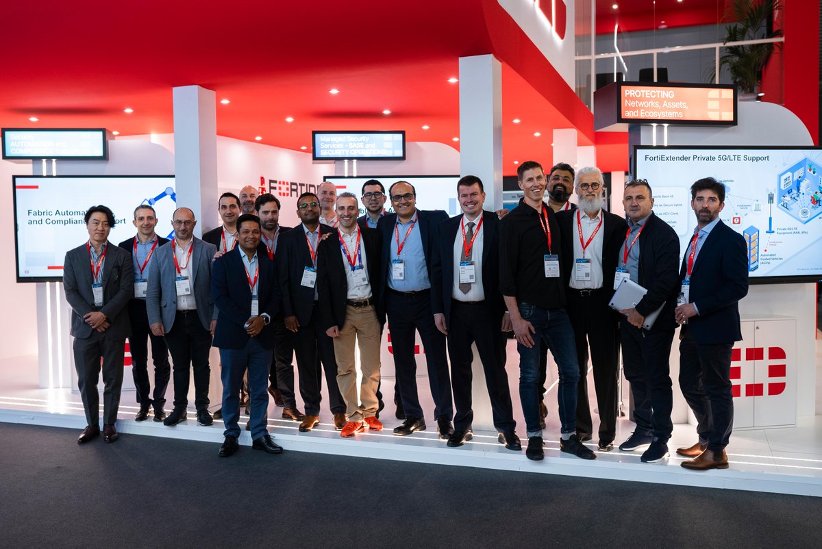 Fortinet's tweet photo. Signing off from #MWC24—and what an incredible week it was in Barcelona! 🇪🇸

Thank you to all our #FortinetPartners and customers for connecting with us and for being a part of this incredible journey. This year’s show was one for the books! https://t.co/QvV4tmrf2k https://t.co/KgDLeMFQcJ