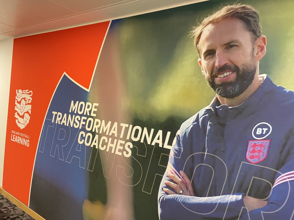 Big day out <a href="/StGeorgesPark1/">St Georges Park</a> talking about the mentoring and transformational coaching in Para Football/Futsal with <a href="/GrahamKeeley2/">Graham Keeley</a> #mentoring #coaching