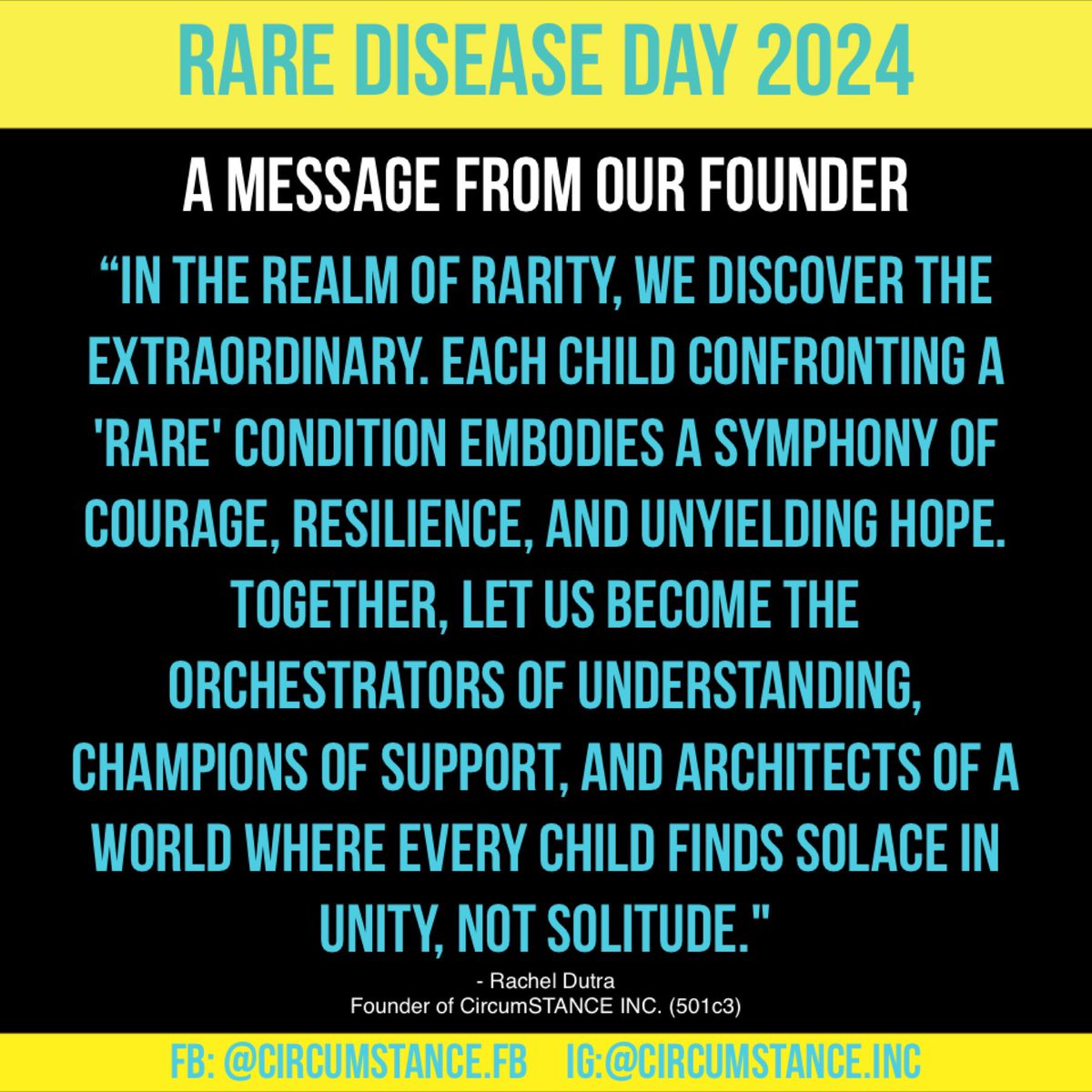 CircumSTANCE_NP's tweet photo. #RareDiseaseDay #RareDisease 
Take a STANCE! 

*All images Copyright CircumSTANCE INC, RARE Checklist created by CircumSTANCE.
#multisystem #thursdayvibes #MedTwitter #misc https://t.co/RwLPK7iIrH