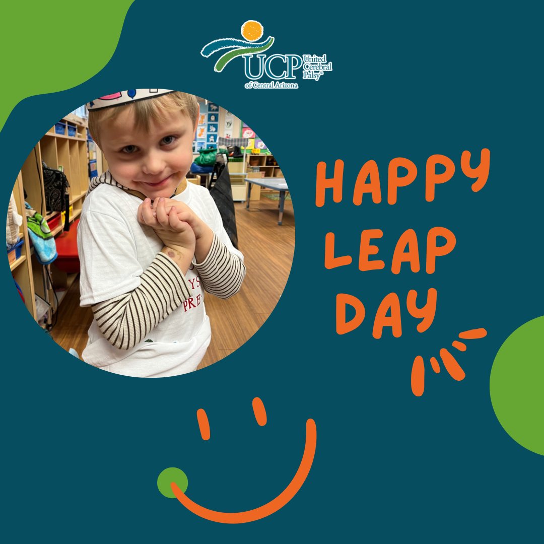 It only happens once every four years so we are jumping for joy on this EXTRA special day! UCP wants to wish everyone a happy leap day 2024! 🐸✨ #UcpLeapDay #UCPofcentralaz #LeapDay2024