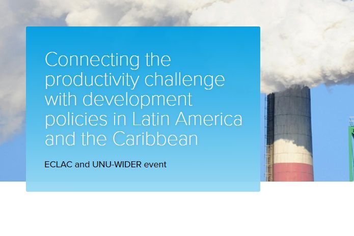 #SaveTheDate: Connecting the #Productivity challenge with #DevelopmentPolicies in #LatinAmerica and the #Caribbean - ECLAC and UNU-WIDER event  on March 13, 2024. More here: buff.ly/48uWBzy