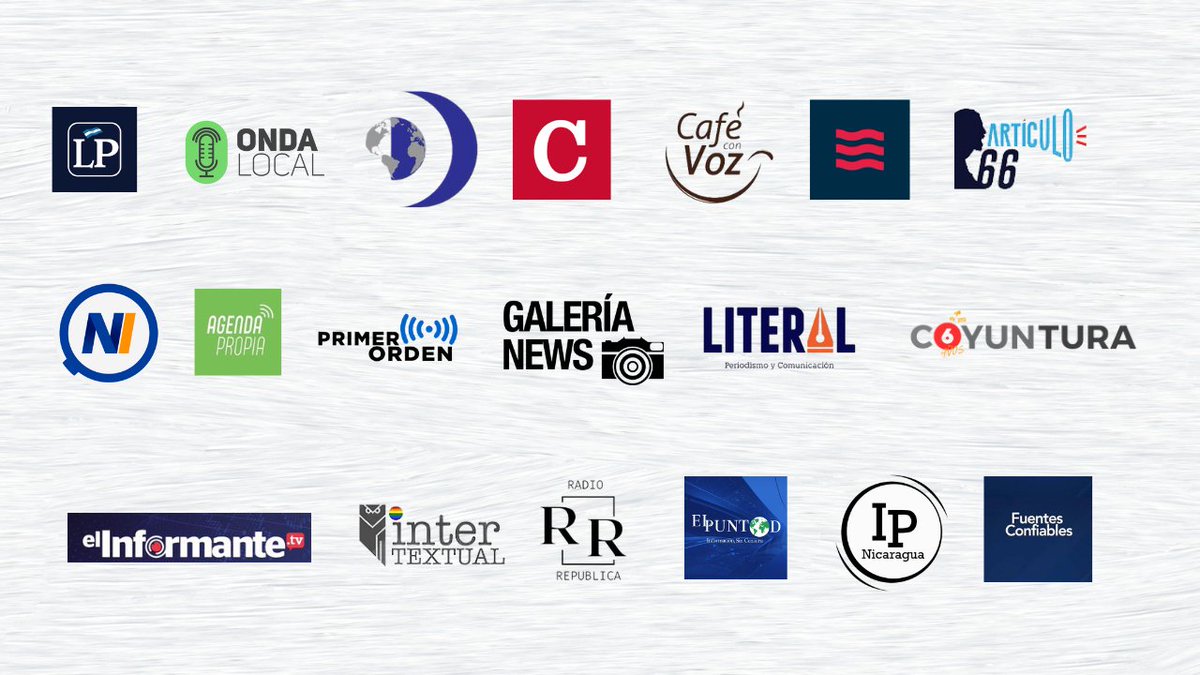 🗣️👉Te invitamos a sintonizar en cadena de medios, un espacio de reflexión, conversatorio, cápsulas informativas y entrevistas sobre el #periodismoNicaragüense 
⏰Mañana viernes 01 de marzo, desde las 8:00 a.m. (Hora Centroamérica) por estas plataformas independientes.