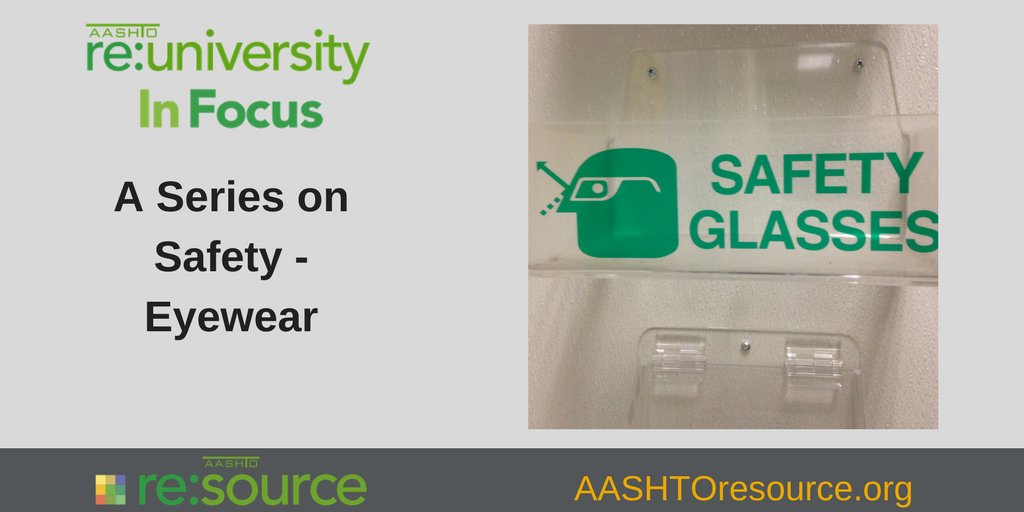CHITestingLab's tweet image. In our continued efforts towards promoting safety at every opportunity, here is some info from our friends at @aashtoresource involving protective eyewear. 

Get the full scoop here!
aashtoresource.org/university/new… 

#ChicagoTestingLab #SafetyPromotion #ProtectiveEyewear #AASHTOResource