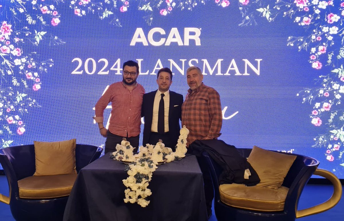 AhmetGolleroglu's tweet photo. ACAR 2024 Lansman toplantısına katıldık. Birbirinden şık ve kaliteli ürünleri çok yakında şehrimizdeki kıymetli müşterilerimizin beğenisine sunacağız.Bu lansmanda bizlere evsahipliği yapan sayın @ahmet.acaracr beyefendiye göstermiş olduğu yakın ilgi alakadan dolayı teşekkürler. https://t.co/eo9r74DExW