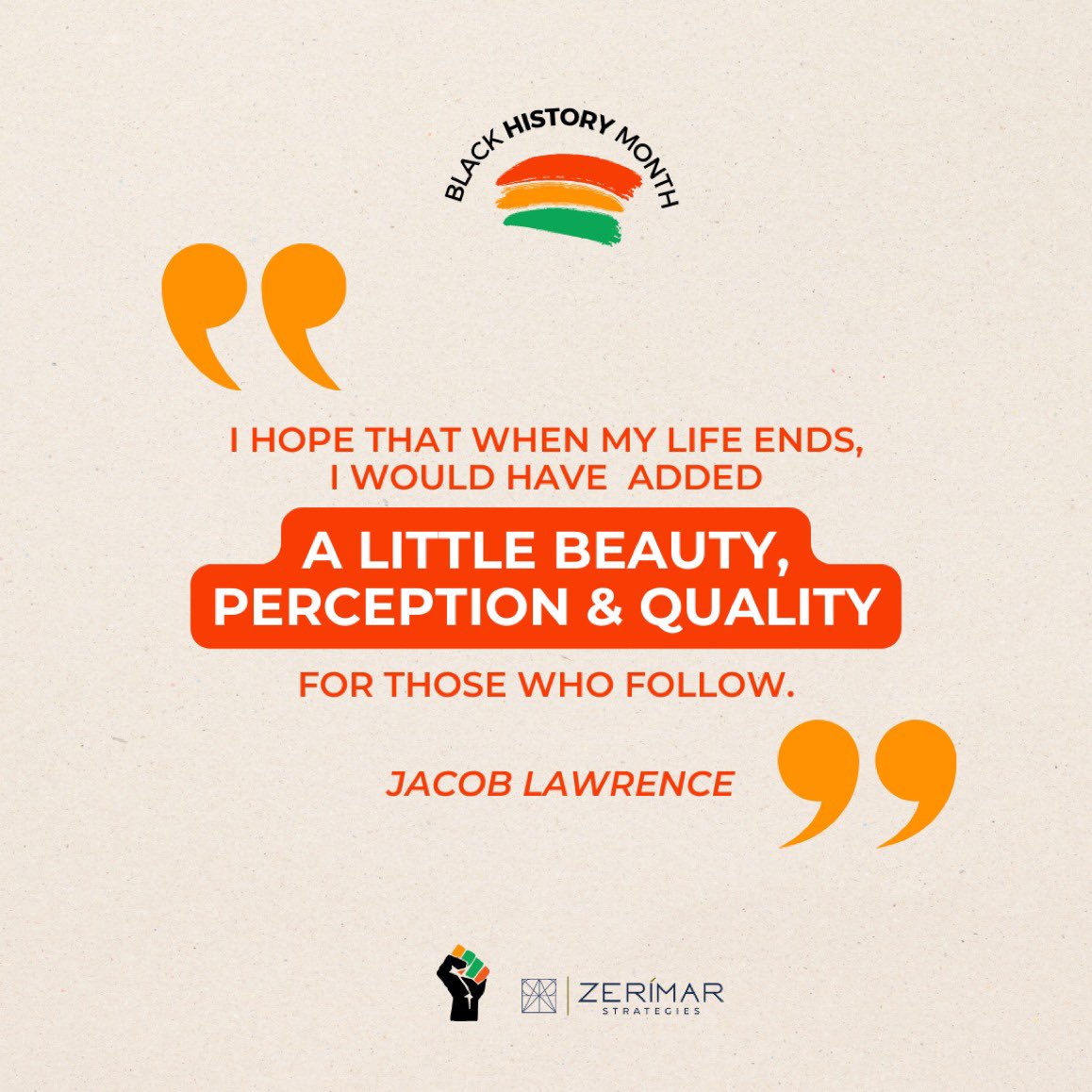 zerimar_01's tweet photo. #QuoteoftheDay #JaconLawrence #BlackHistoryMonth https://t.co/3lLQDp6PIr