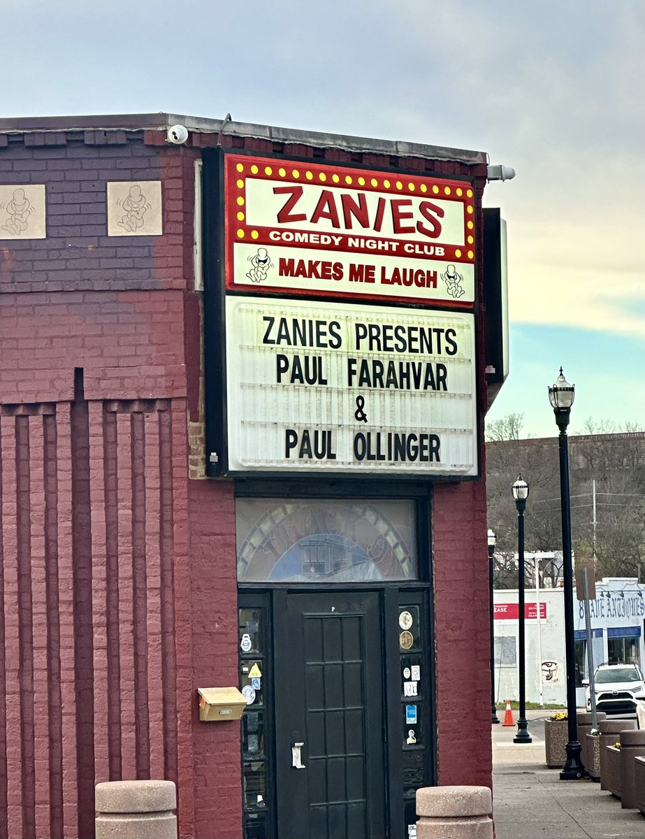 Great night at @zaniesnashville last night. As good a club as there is anywhere. #comedy