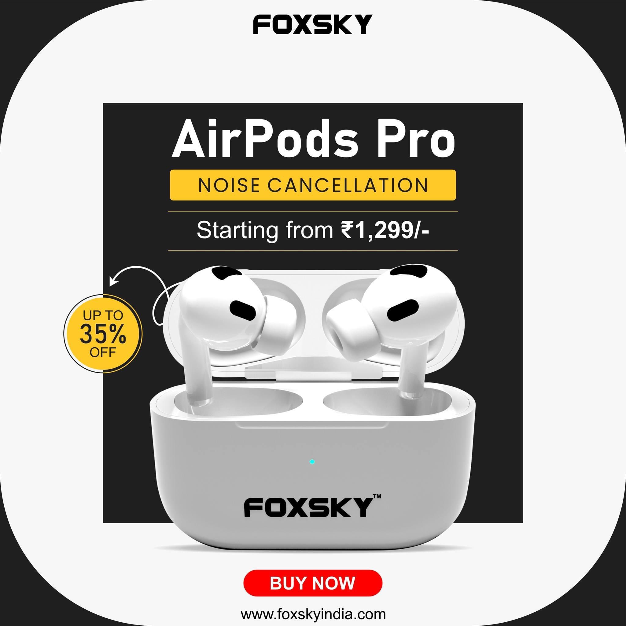 FOXSKY on X Silence the world Active Noise Cancellation ANC . Shop Now on https t Bj0Hn3JFnD . Follow foxsky india Follow skywalltvofficial . FoxskyAirpods ActiveNoiseCancellation