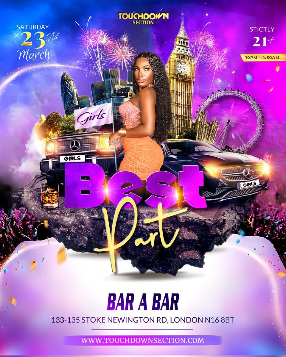touchdwnsection's tweet photo. 🔥 TICKETS ARE SELLING FAST 🔥

🇬🇩 Best Part 🇬🇩
#Soca | #Reggae | #Dancheall | #Afro

🛑 STRICTLY 21+ (I​​D ESSENTIAL) 🛑
🎟 More info: https://t.co/rnuIQQ1w4z 🎫

#caribbeanparty #caribbean #afrobeat #grenada #stvincent #stvincentandthegrenadines #caribbean #london #uk https://t.co/WbE7Q9izjk