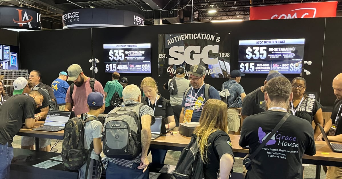 CollectingAll's tweet image. Collectors, PSA acquire card-grading rival SGC: Collectors, the parent company of leading card-grading company PSA, has purchased one of its biggest rivals, acquiring… blog.collectingall.com/T3RTYQ #GradingCards #News #Cards ∀ CollectingAll.com ∀