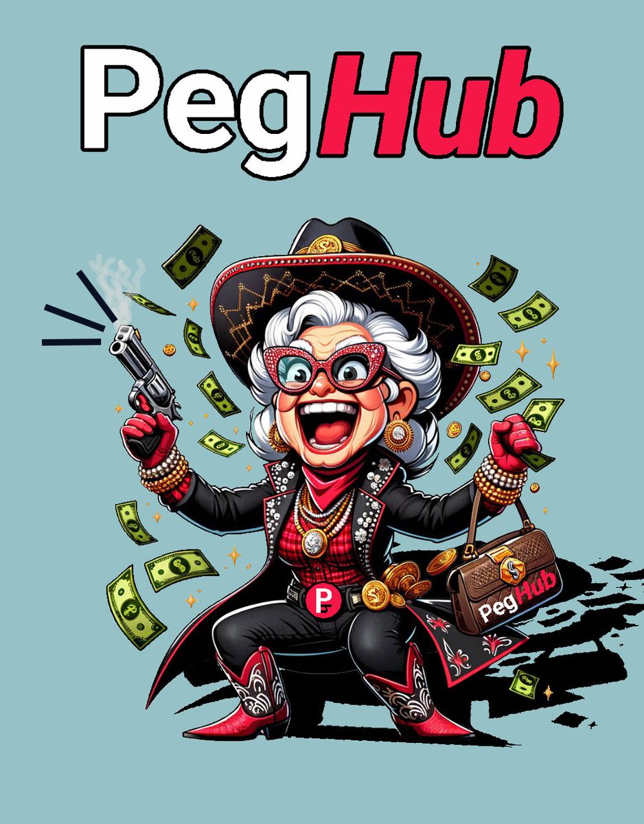 PegHUB Granny is enjoying her PHUB Bag 🔥

She's enjoying the auto-buybacks and revenue share

Don't miss the chance, buy hold PHUB and enjoy the growth

In this bull run, altcoins will print money and PHUB will go parabolic

Join PHUB Granny and grow your $PHUB Bags