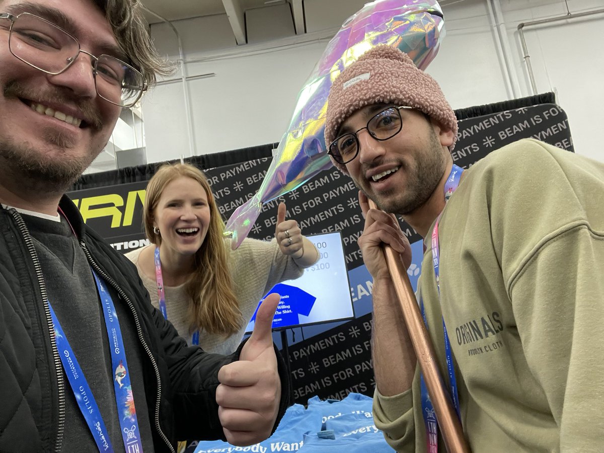 0xMattB's tweet photo. @beam_eco at #ETHDenver2024 https://t.co/6r1HoVMJe4