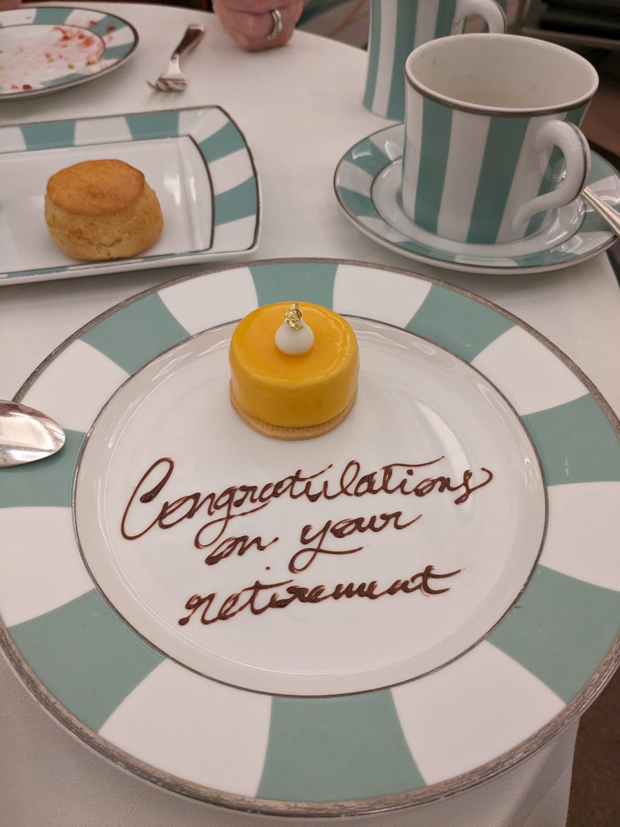 Mariafearley's tweet photo. So this happened today.
Claridges afternoon tea
A very dear friend who I met on my first day in #NHS - 20 years ago. 💙
I am returning, though, because I love my job and the people I work with and for. #BHTFamily
#Stilllifeintheoldgirlyet 😊 https://t.co/nMu5noV7nW