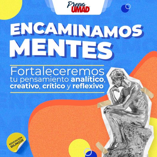 La mejor educación pre-universitaria esta con aquí. ¡Solicita más información! 👉 bit.ly/PrepaUMAD