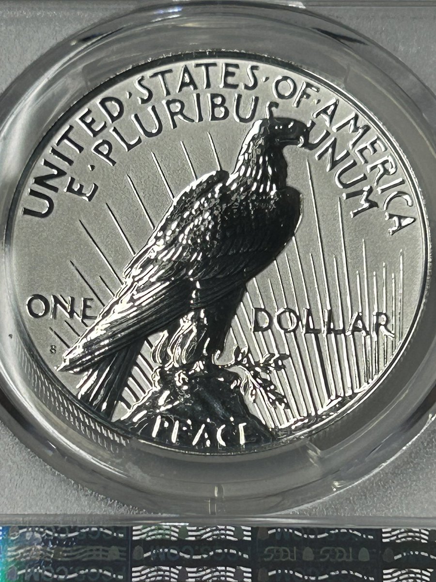 Beautiful design to me. Just added this one as well. 2023 Reverse Proof PCGS PF69. #numismatics #coincollecting #preciousmetals #silver @PCGScoin