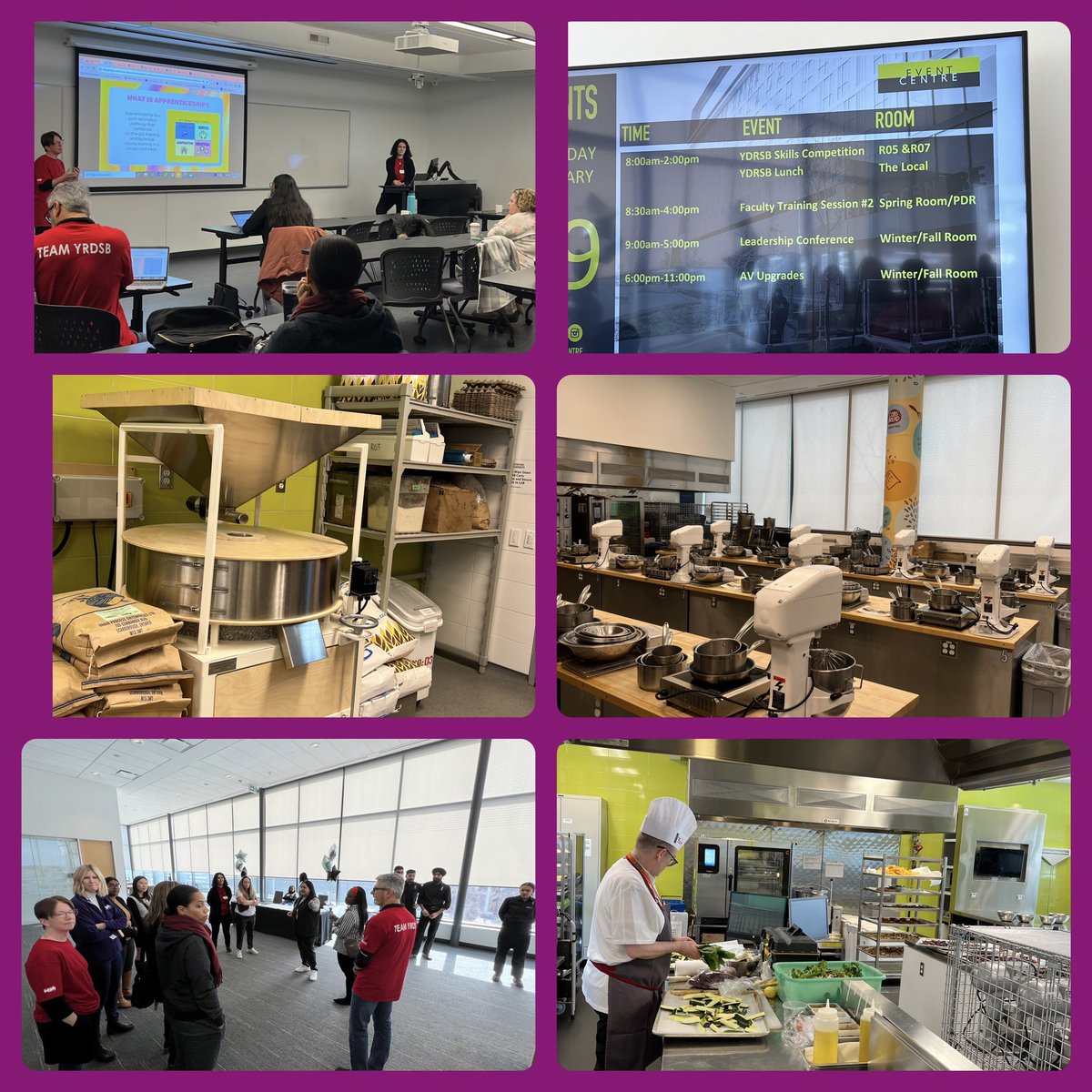 Secondary students showcased their amazing baking and culinary skills at today’s York Region Skills Challenge <a href="/CentennialEDU/">Centennial College</a>.  Thanks to the grade 7&amp;8 teachers who joined the <a href="/YRDSBPathways/">YRDSB Pathways</a> team to learn about the different learning opportunities available at this college campus.