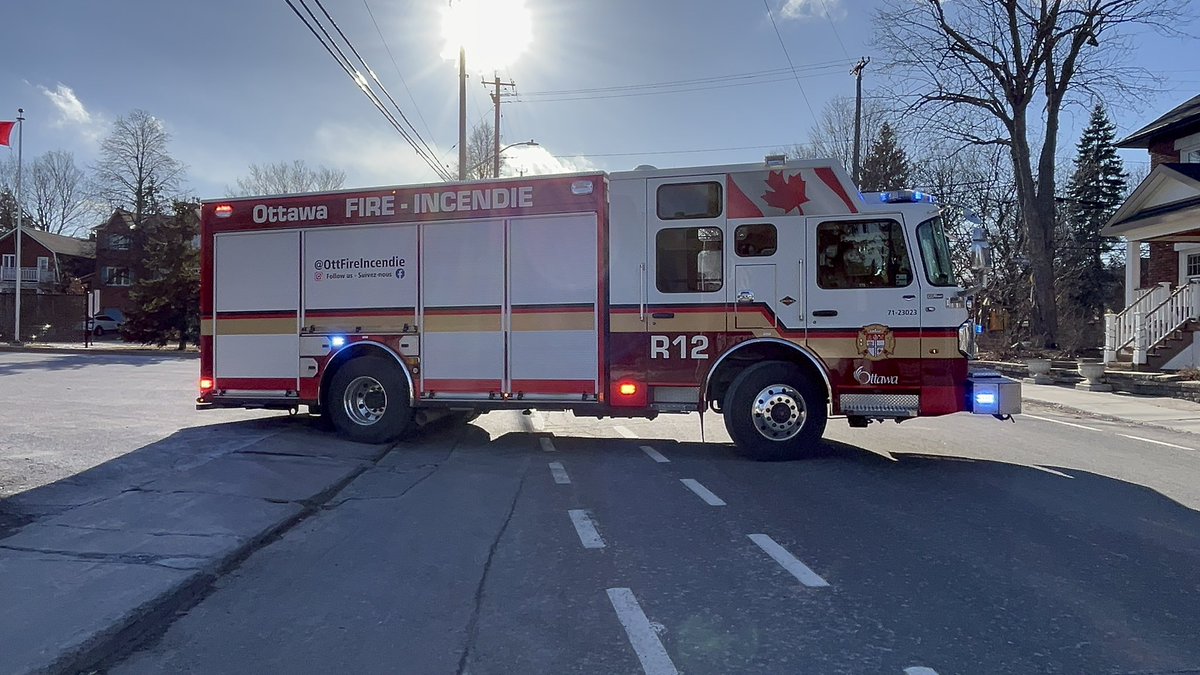 @OttFire BRAND NEW Rescue 12 returning to station. February 29th/24 is its first day in service. 

@OttFirePrevent #newarrival #newtruck #firefighters #firetruck #inservice