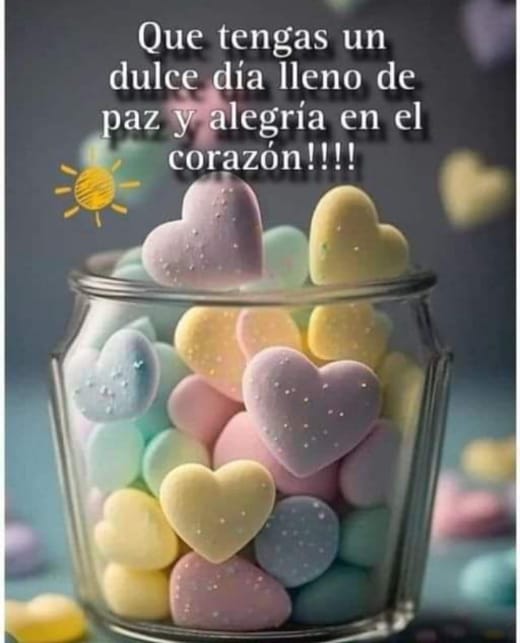 Linda tarde, a disfrutar de este Viernes chiquito 😉😃🌈