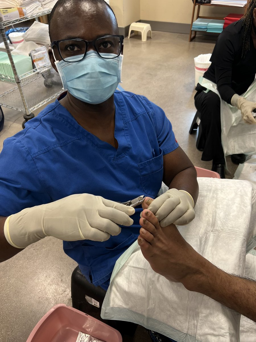 PoseyDNP's tweet photo. 👣 Transforming Lives, One Step at a Time 👣 Our dedicated #NursePractitioner students from @TCUNursing provided compassionate foot care to our community members facing housing challenges. Here’s to healthier steps and happier hearts! 💖 #LeadOnTCU #HappyFeet https://t.co/rd3RRzh3mK