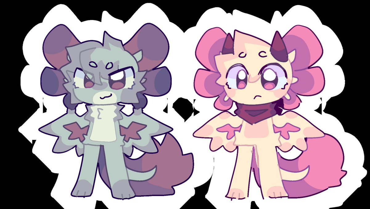 BirdAxolotl's tweet photo. Forgot this ac exists so here's an art dump of some of my latest work https://t.co/Nd3dIgQ2j8