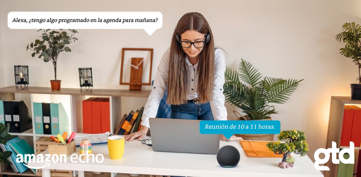 gtdchile's tweet photo. 🔊💡 6 formas de integrar tu #Alexa de #Gtd en tu vida diaria: controla tu hogar, organiza tu agenda, mantente informado, disfruta de entretenimiento personalizado, mejora tu sueño y adquiere compañía asegurada. ¡Activa las Skills y facilita tu vida! https://t.co/5r9x88QvKX 🚀📲 https://t.co/oeqqOoGaVb