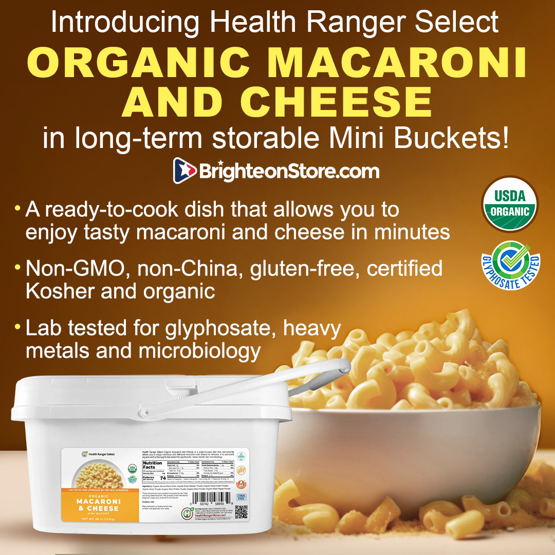 Try our HRS Organic Macaroni and Cheese in long-term storable Mini Buckets #organic #healthbenefits #wellness #goodfood #prepping #survivalfood #storablefood #healthyliving