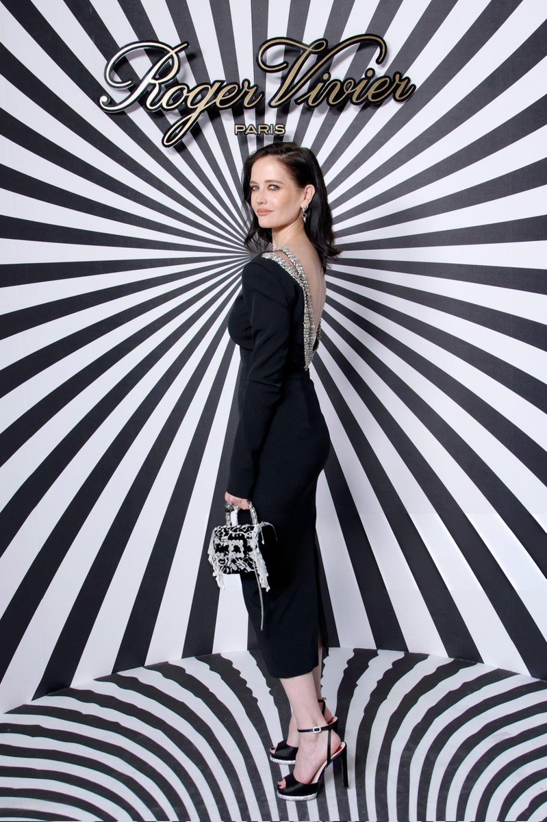 Eva Green attends "VIVIER OP-TICAL" - Roger Vivier Presentation as part of  Paris Fashion Week. [Photos:  Julien M. Hekimian]